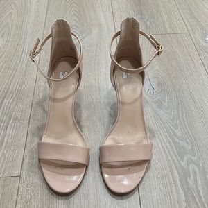 Nordstrom BP Nude Strapy Heels